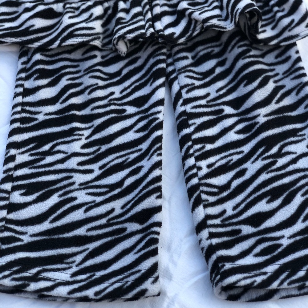Safari ZEBRA 🦓 striped hoodie suit - 24m/2T - Picture 3 of 4